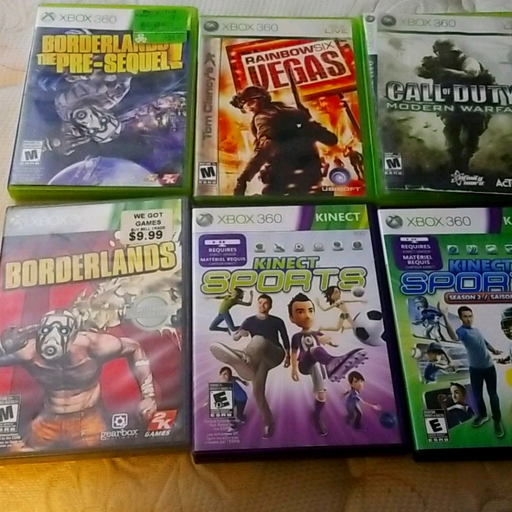 XBOX 360 GAMES